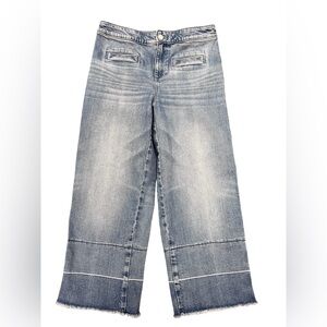 Talbot Wide‎ Leg Crop High Rise Jeans